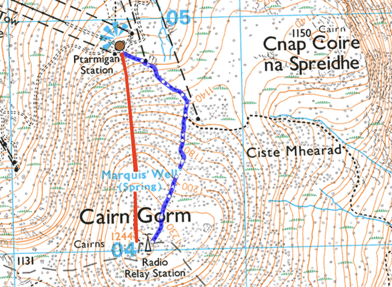 Cairn Gorm path